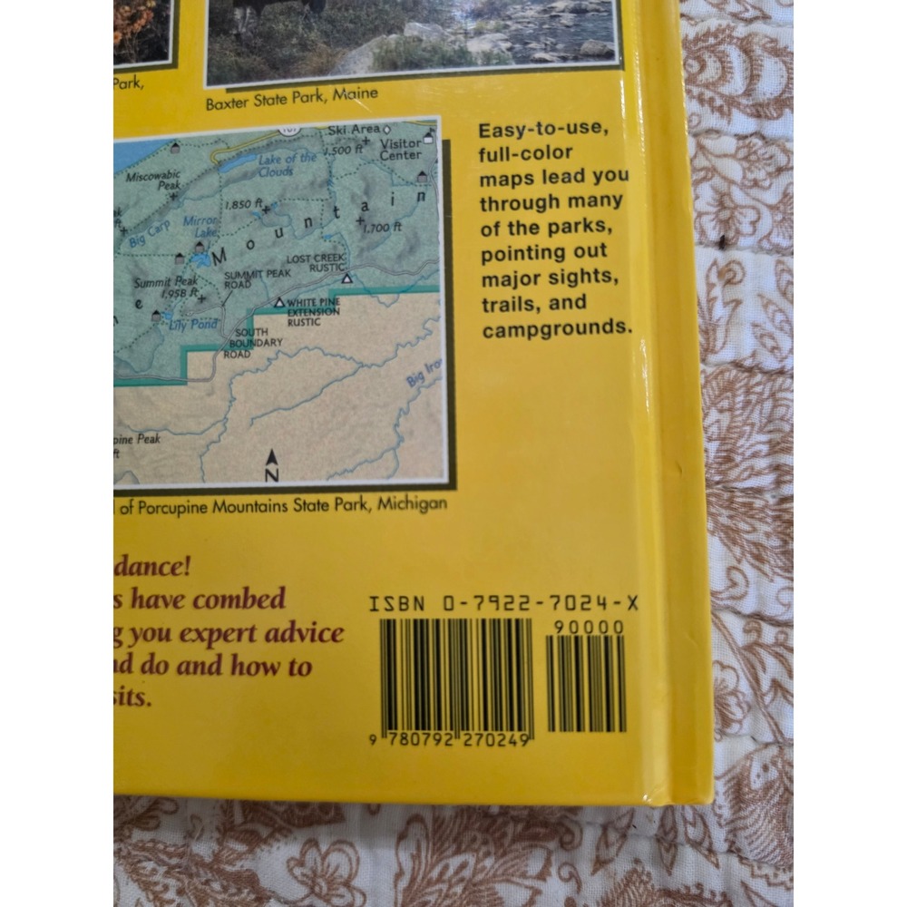 National Geographic Guide to the State Parks of the United States 1997 Hardcover - Picture 6 of 10